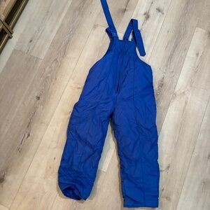 Blue ski bib 6x